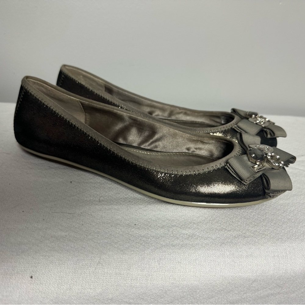 Coach Poppy Charmed Flat Shoes Size‎ 8